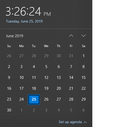 CalendarViewControl