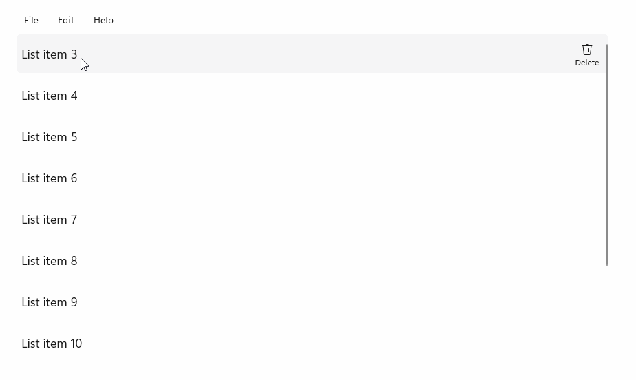 Przykład standardUICommand