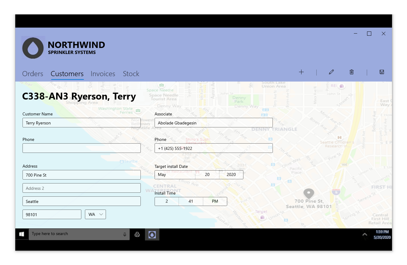 Przykład formularza