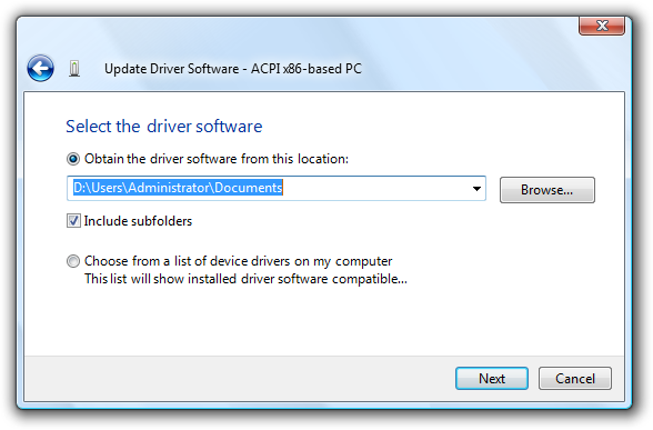 zrzut ekranu okna dialogowego z tymi samymi kontrolkami 