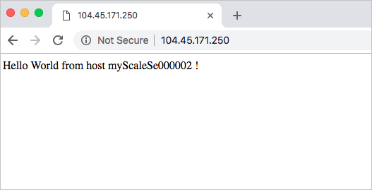 Página da Web básica em IIS