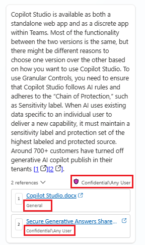 Captura de tela de um rótulo 