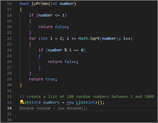 Captura de tela mostrando o GitHub Copilot continuando a adicionar linhas de código.