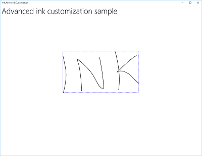 Captura de tela do retângulo delimitador de seleção.