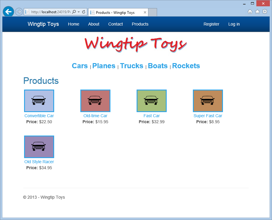 Exibir Detalhes e Itens de Dados – Carros