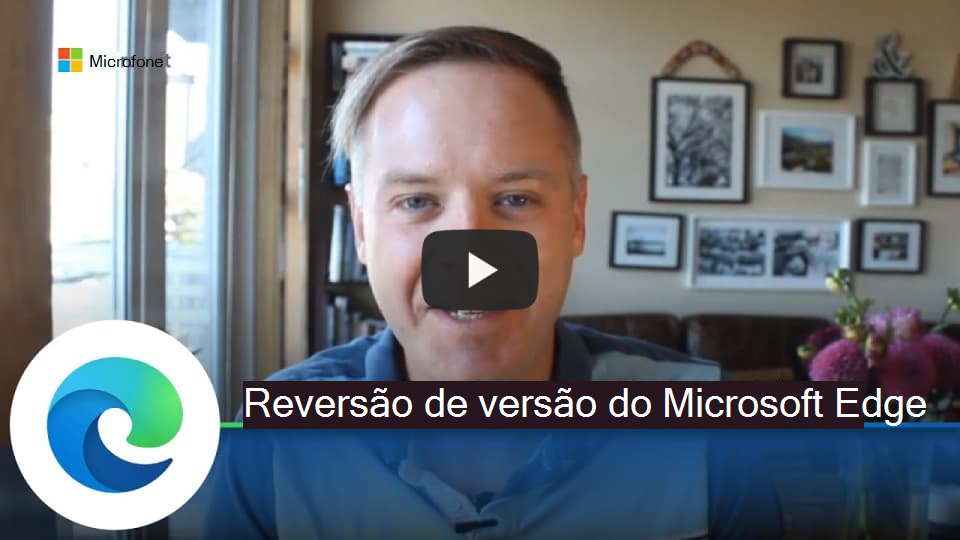 versão do Microsoft Edge