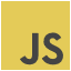 Esta imagem mostra o logotipo JavaScript