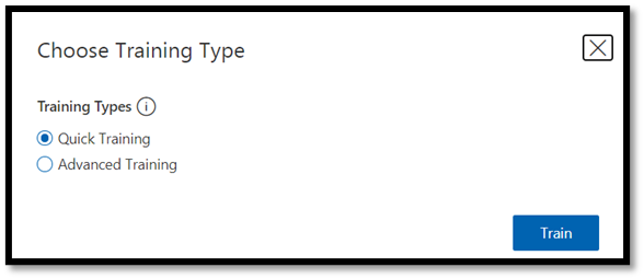 Escolha o tipo de formação