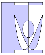 Captura de ecrã de um caminho complexo renderizado.