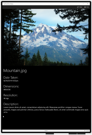 Vista de dois painéis configurada de cima para baixo