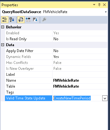 Valid Time State Update = CreateNewTimePeriod.