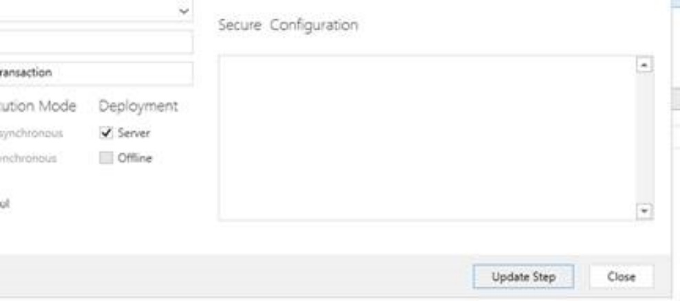 ปุ่มอัปเดตขั้นตอน