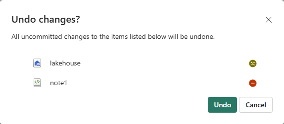 ภาพหน้าจอของหน้าต่างตัวควบคุมต้นทางที่ถามว่าคุณต้องการยกเลิกการเปลี่ยนแปลงหรือไม่