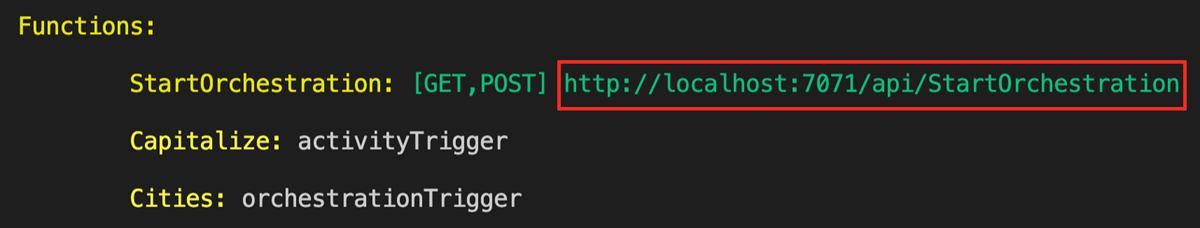Azure Local 输出的屏幕截图。