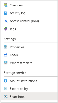 显示如何导航到“快照”面板的屏幕截图。