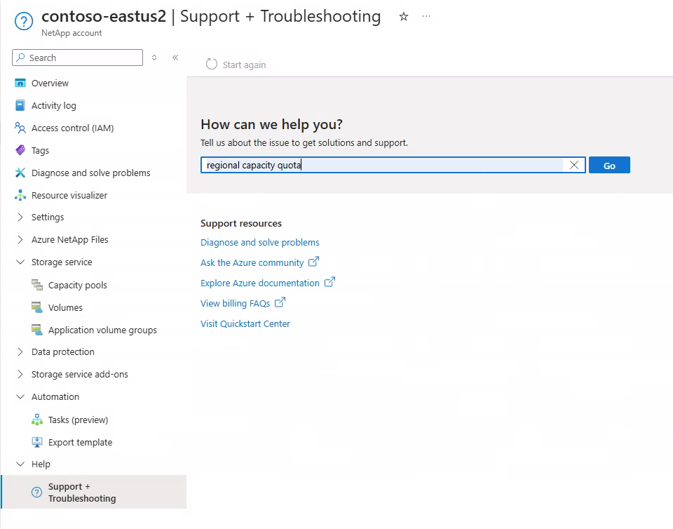显示“我们能如何帮助您”标题的屏幕截图。