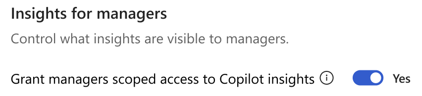 显示用于授予作用域内访问权限的切换的屏幕截图。