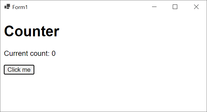 在 Windows 上运行的应用。