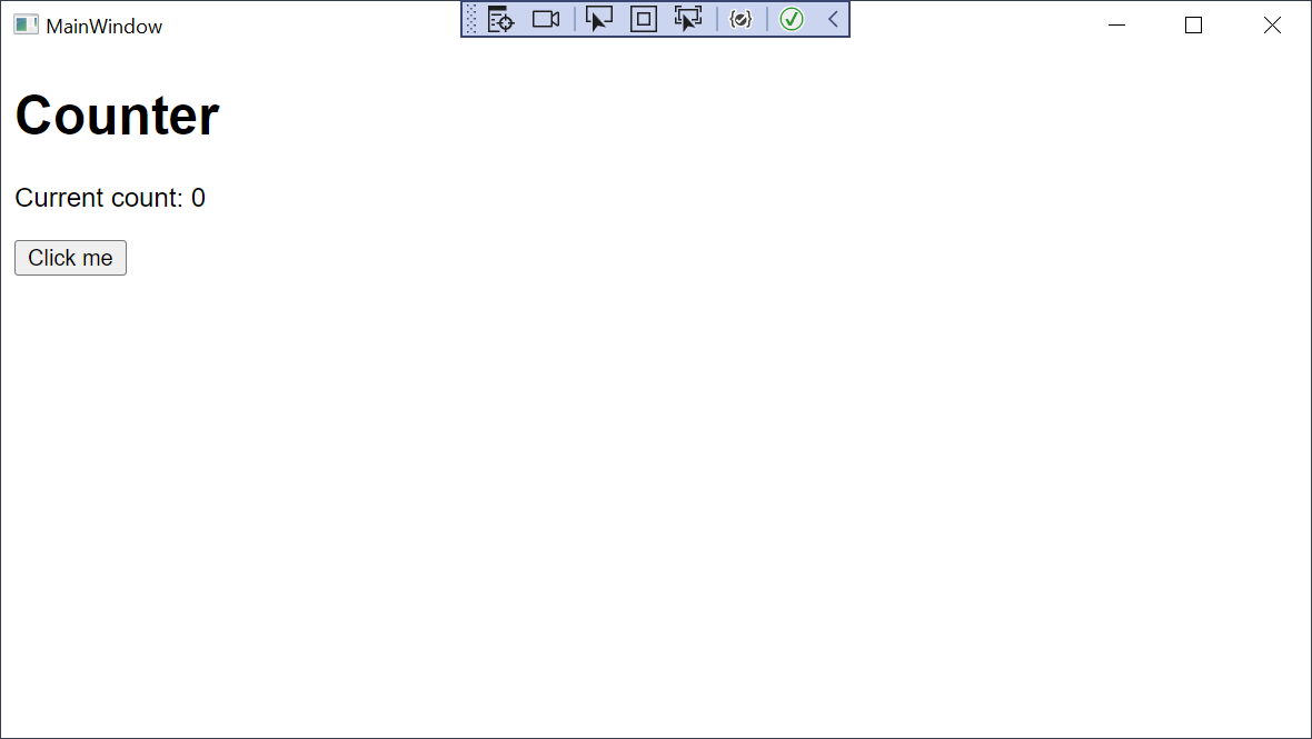 在 Windows 上运行的应用。