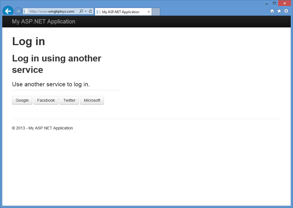 单击可放大图像 仅外部提供商登录的图像