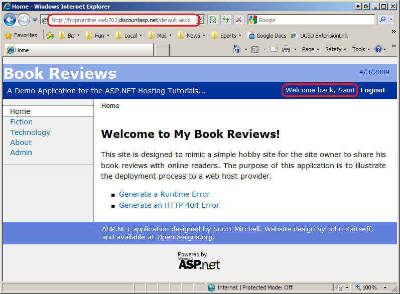 截图显示新创建用户在生产网站登录的登录屏幕。