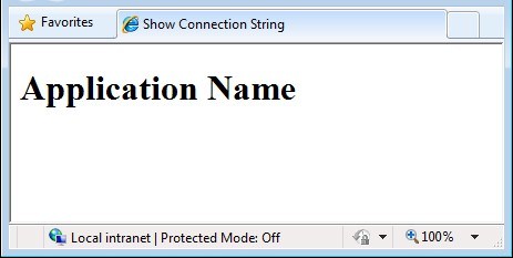 [屏幕截图显示显示全局值的页面。]