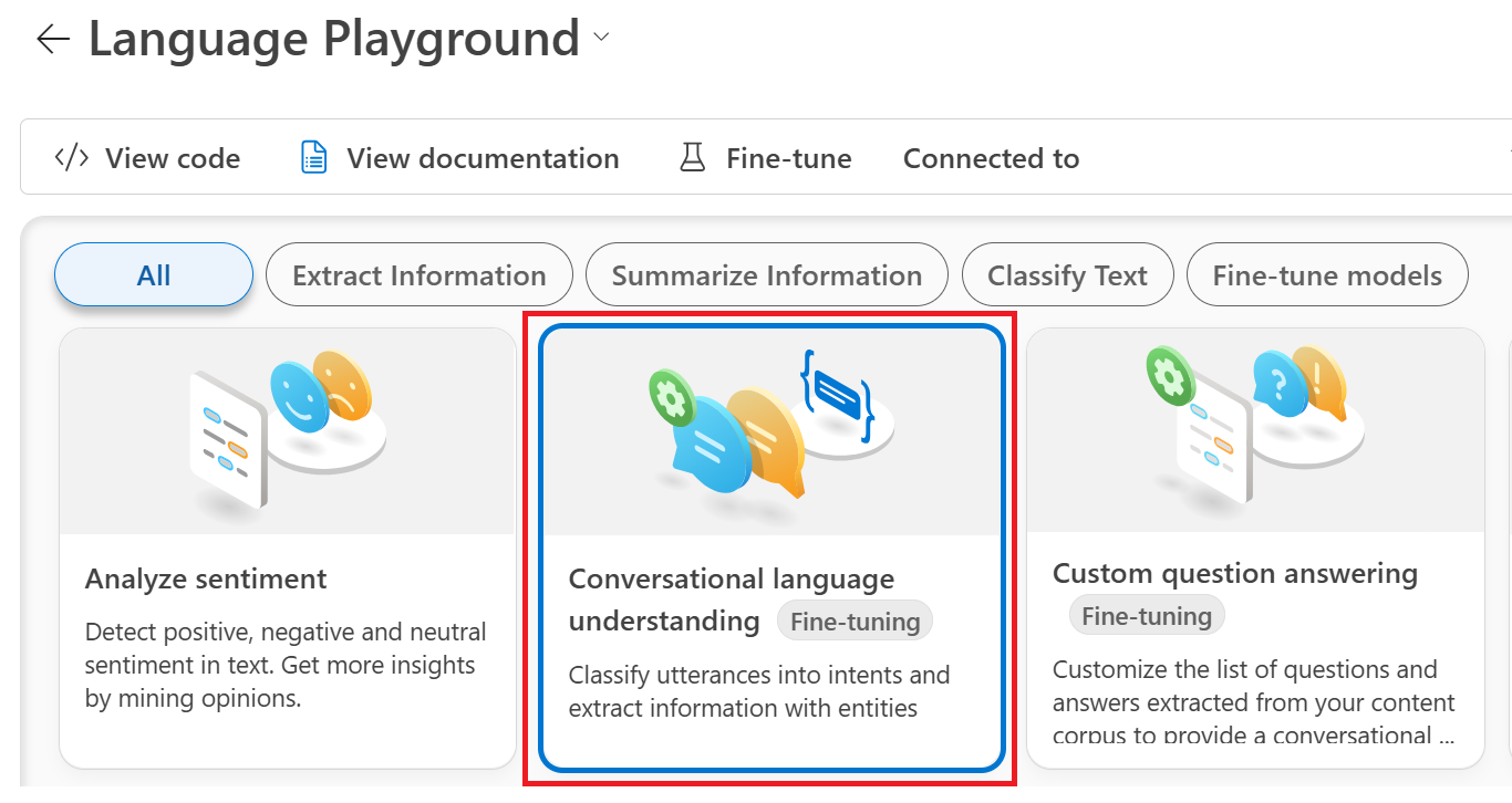 Foundry 中语言操场主页的屏幕截图。
