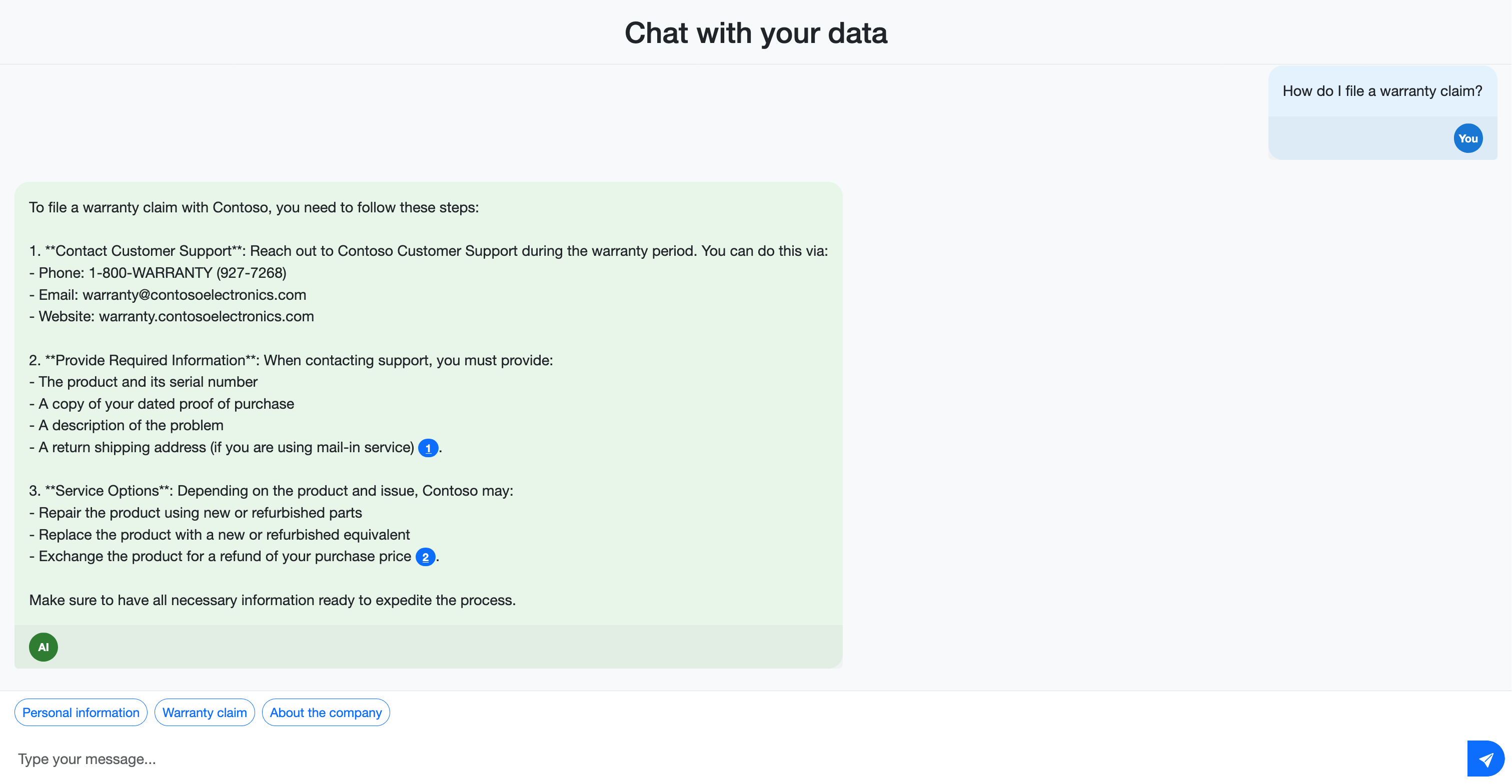 屏幕截图显示了简介中的 Spring Boot 聊天界面。