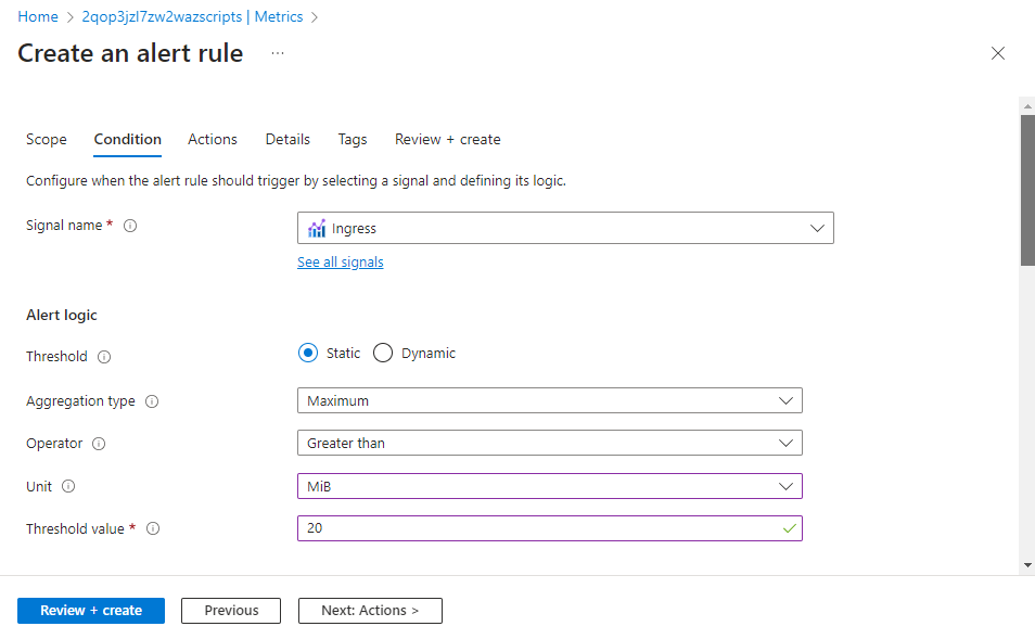 警报规则警报逻辑