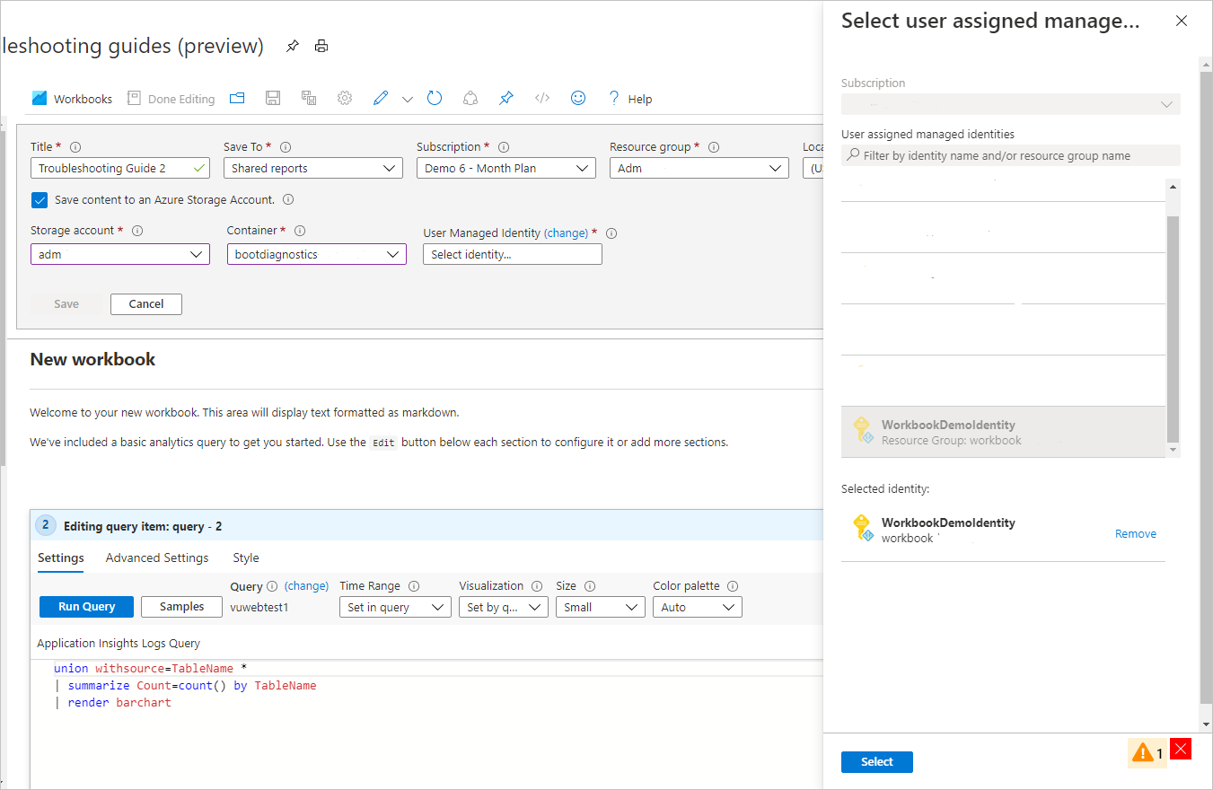 显示“更改标识”对话框的屏幕截图。