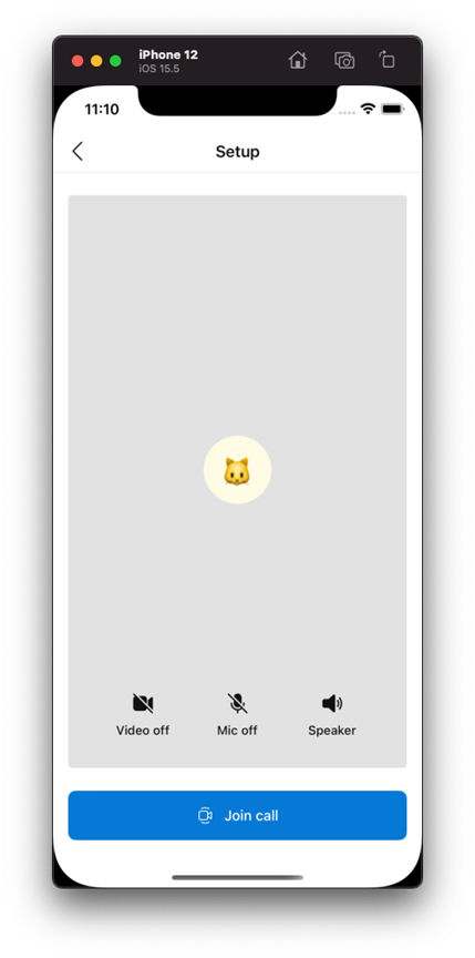 iOS 数据自定义模型注入的屏幕截图。