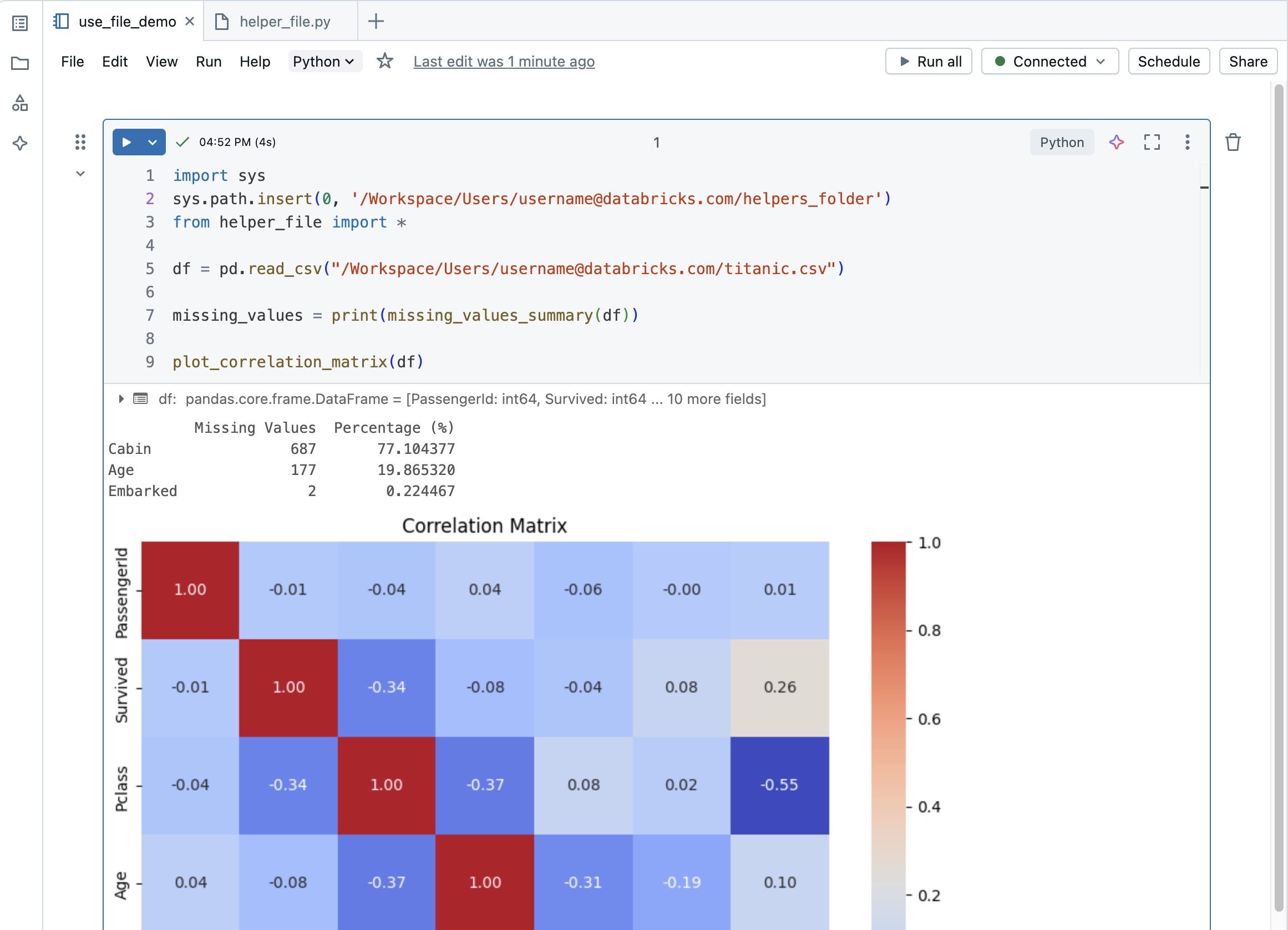 将文件从另一个文件夹导入笔记本。