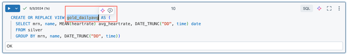 “打开批注”图标。