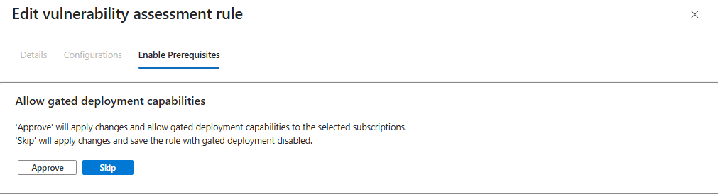 显示安全规则编辑窗口的第三个选项卡的屏幕截图。