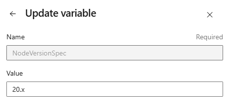 更新队列时间变量值的屏幕截图。