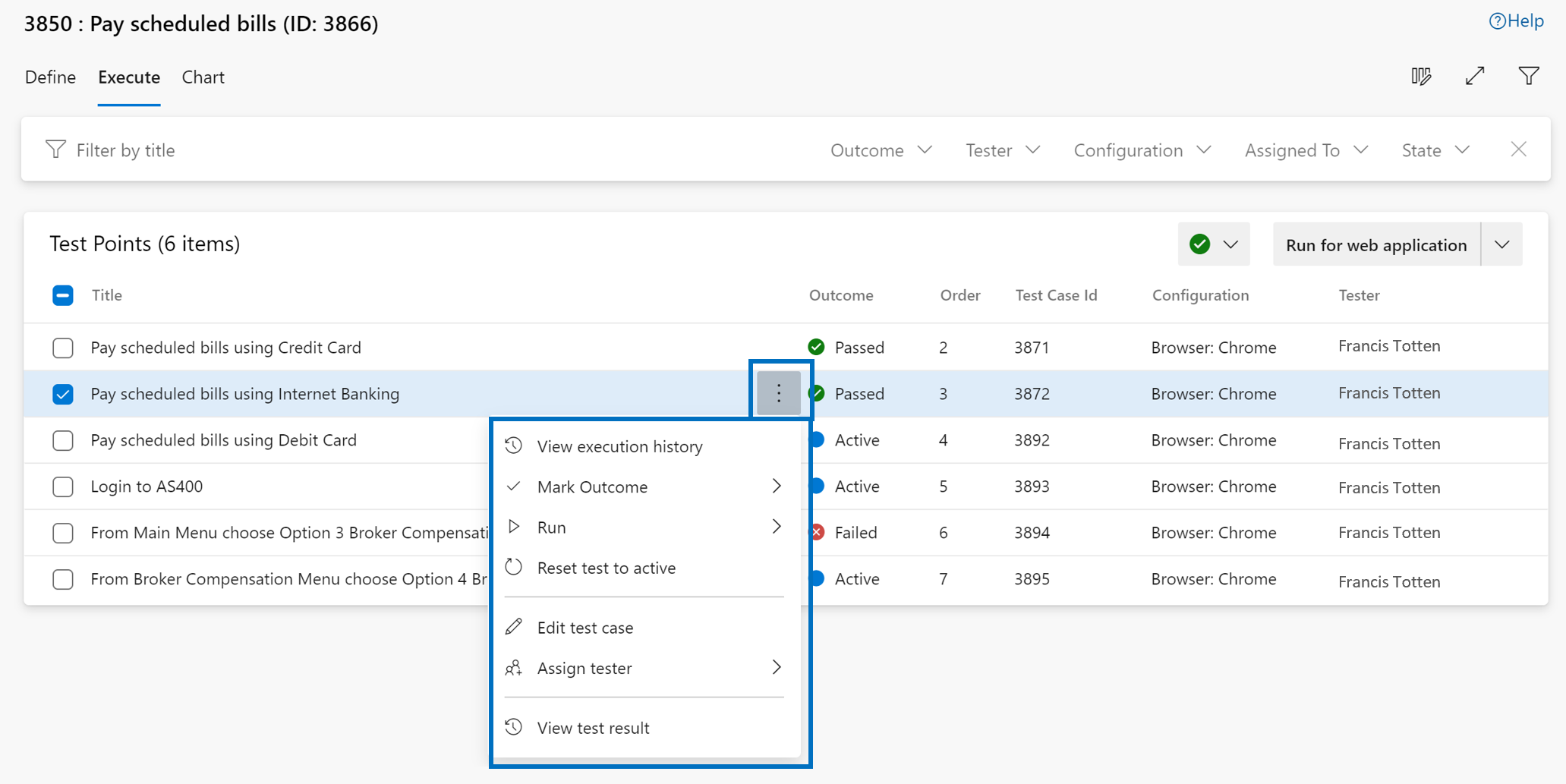 打开选项卡上下文菜单页