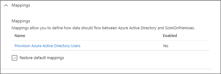 显示正在预配用户的屏幕截图。