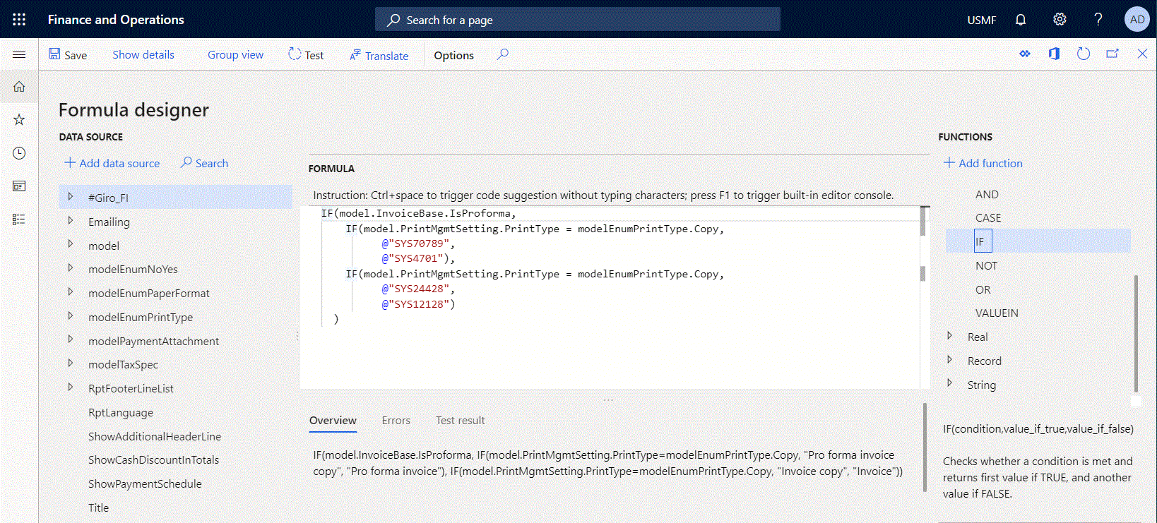 ER 公式编辑器 gif,显示选择行和更改缩进。