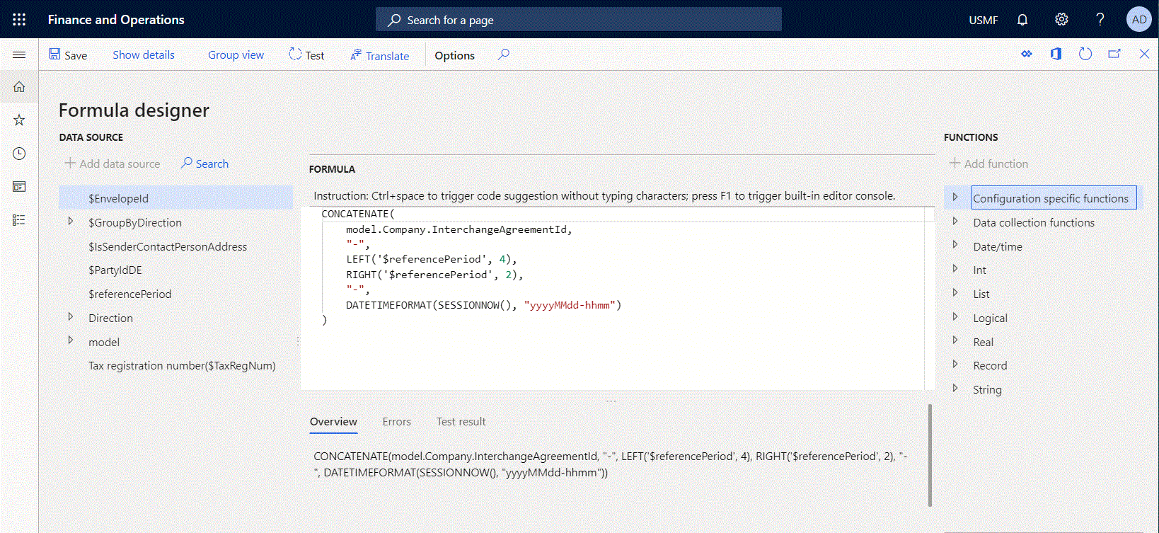 ER 公式编辑器 gif,显示添加数据源和粘贴函数。