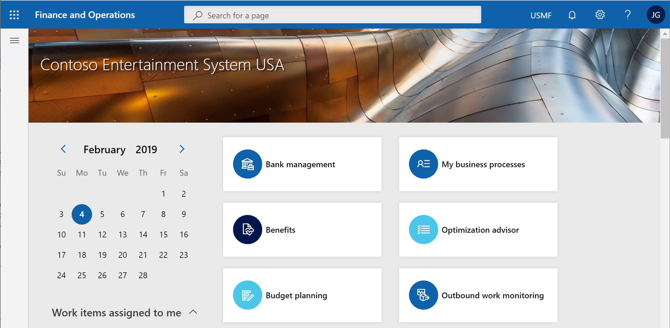 Screenshot of Updated navigation bar in Platform update 24.