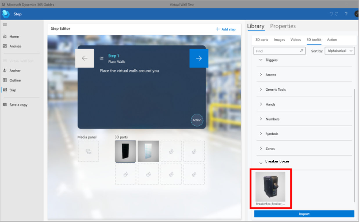 添加了新三维对象的模型驱动应用屏幕 添加了新三维对象的模型驱动应用屏幕。