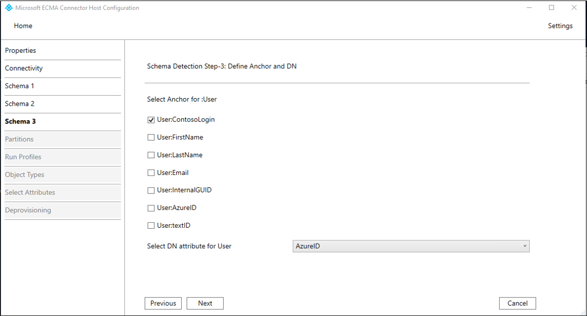 显示“架构 3”页的屏幕截图。