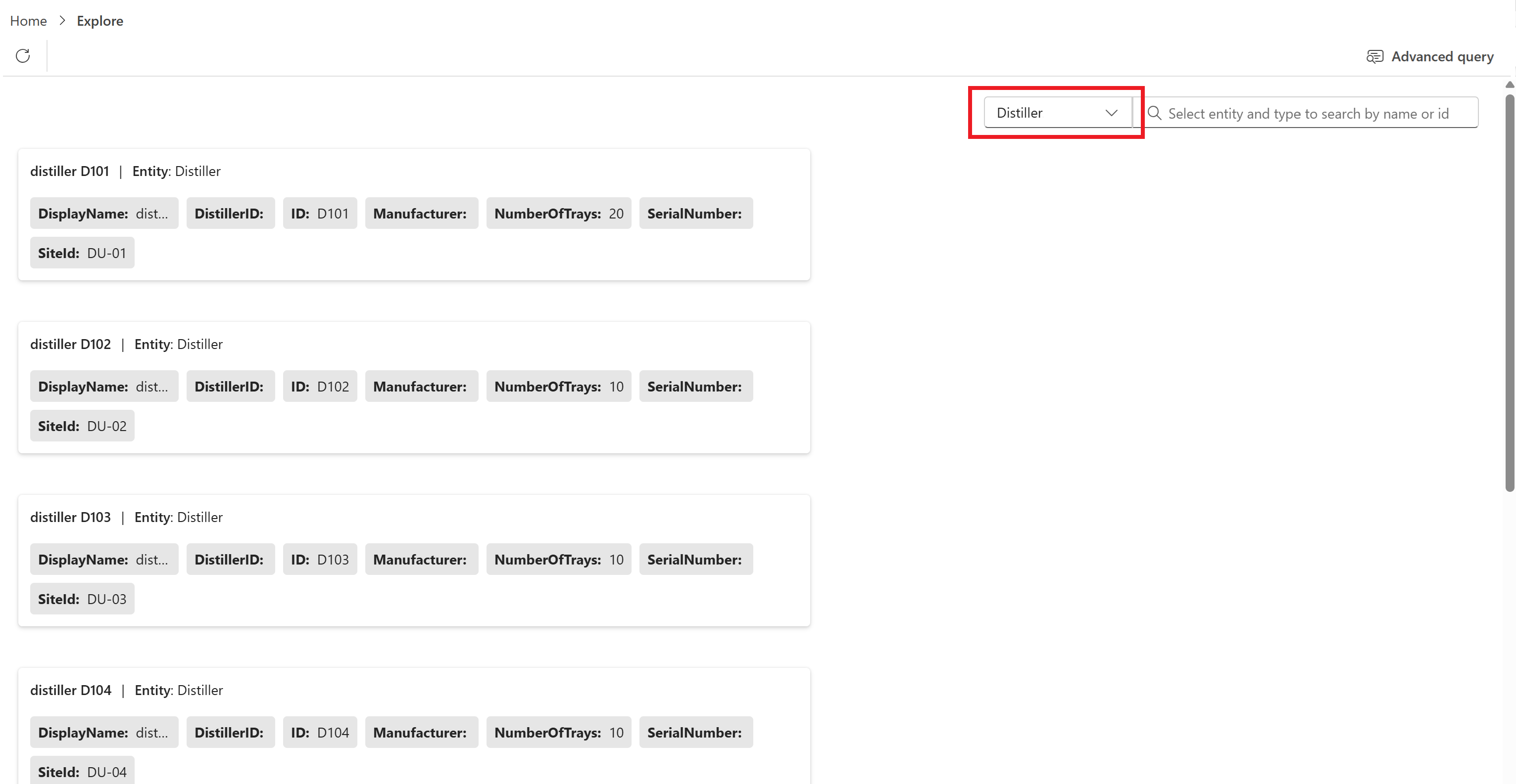 显示第一个搜索结果的屏幕截图。