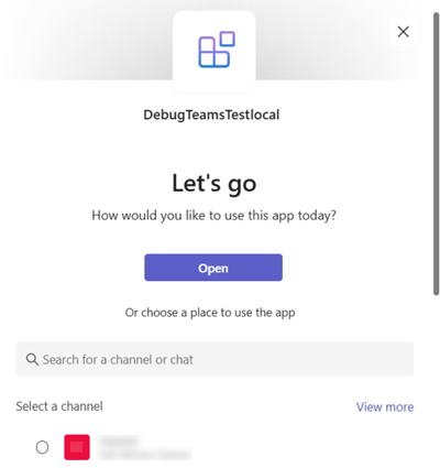 “范围选择”对话框的屏幕截图，其中包含共享范围的列表。