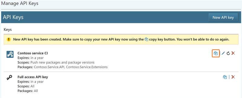 创建 API 密钥 - 3