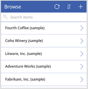 更改后的图库。