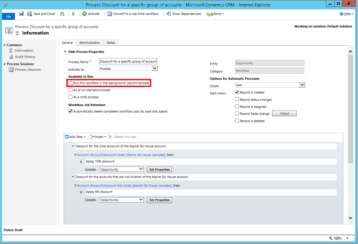 带 Under/Not Under 运算符的工作流程。