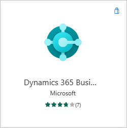 屏幕截图显示了 Dynamics 365 Business Central - Sales 网页应用。