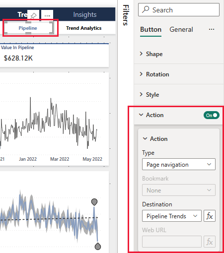 屏幕截图显示了“编辑”模式下的导航按钮及其作。