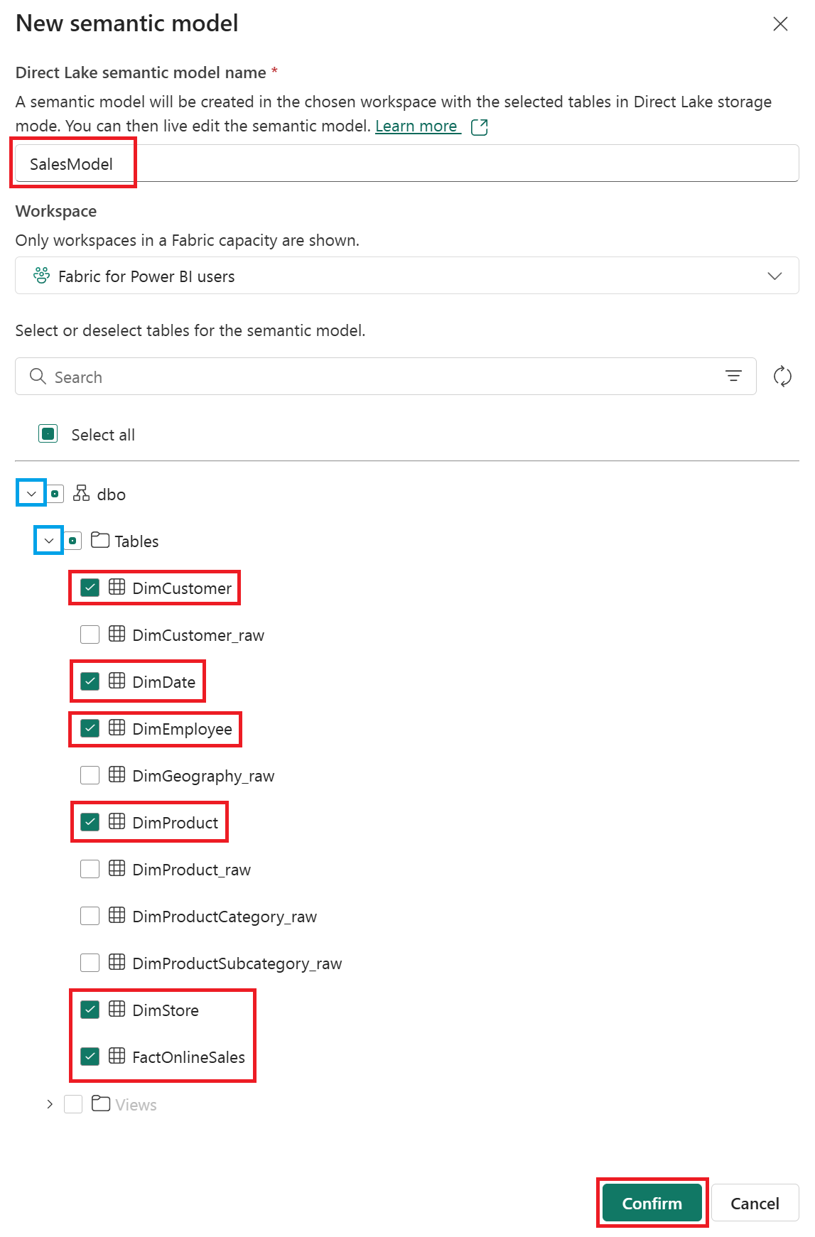 显示工作区中的 Lakehouse 项的屏幕截图。